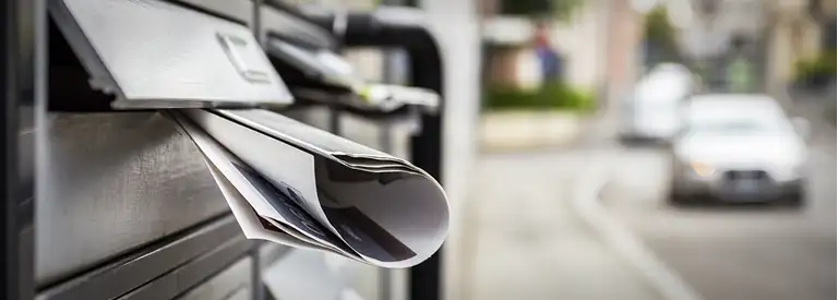 Billede af postkasse